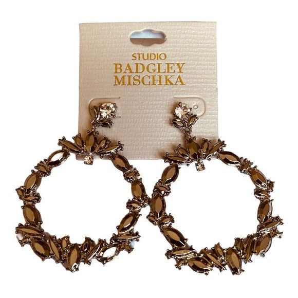 Studio Badgley Mischka Fashion Earrings - Picture 1 of 6